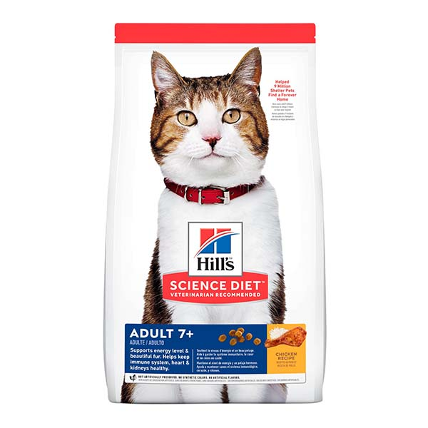 Alimento seco de 1.81kg para gato senior