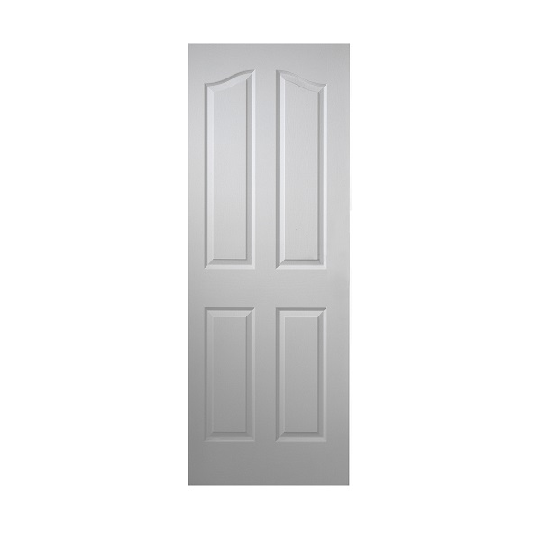 Puerta craftmaster de 2' x 7' de 4 paneles Carmel blanca