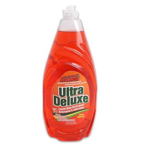 Jabón lavaplatos líquido de 50oz Ultra Deluxe Citrus