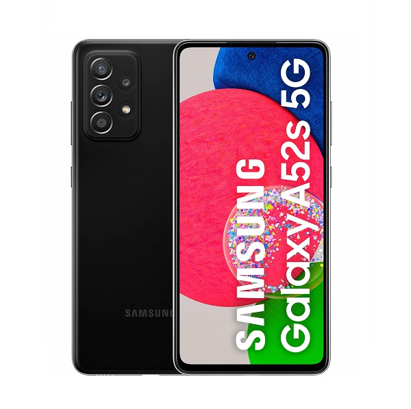Celular Galaxy A52s de 6GB y 128GB de color negro