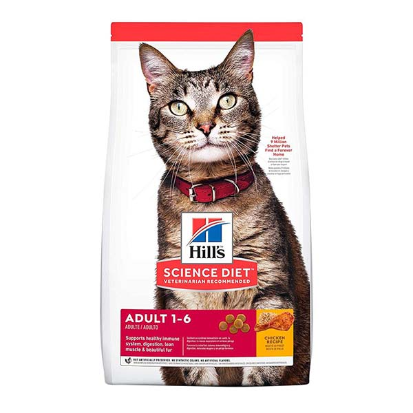Alimento seco Adult 1-6 de 1.81kg para gato adulto