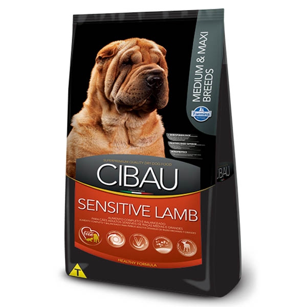 Alimento Sensitive Lamb de 12kg para perros adultos