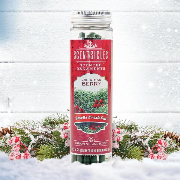 Frasco con 6 barritas de aroma Christmas Berry SCENTSICLES