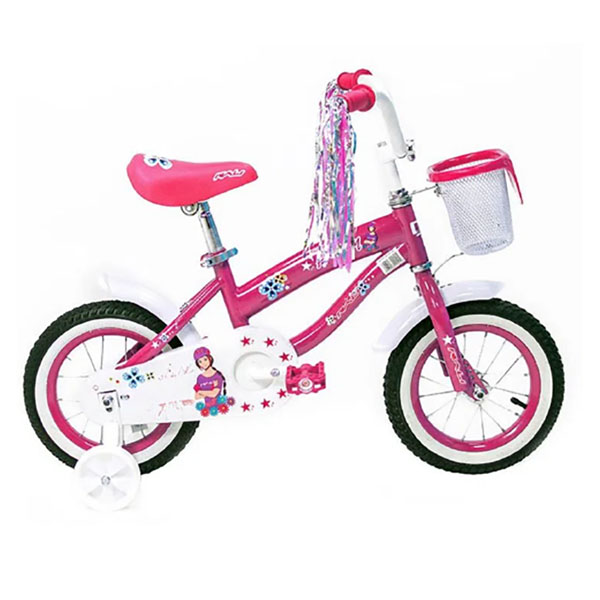 Bicicleta BMX de 12" modelo Polly de color rosado