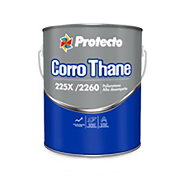 Esmalte poliuretano de alto desempeño Corro Thane base intermedio 1gl
