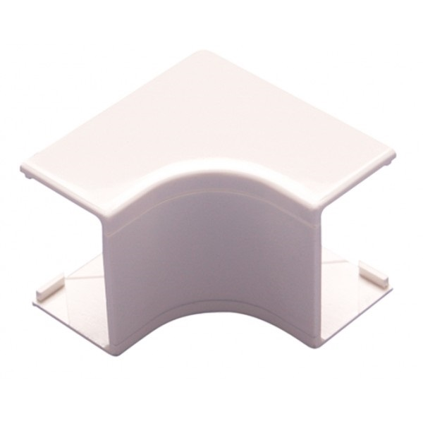 Codo interno para moldura de 32mm x 12mm de color blanco DEXSON