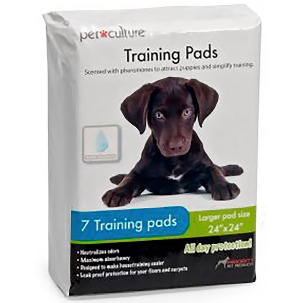 Pad de entrenamiento de 24" x 24" para mascotas - 14 unidades