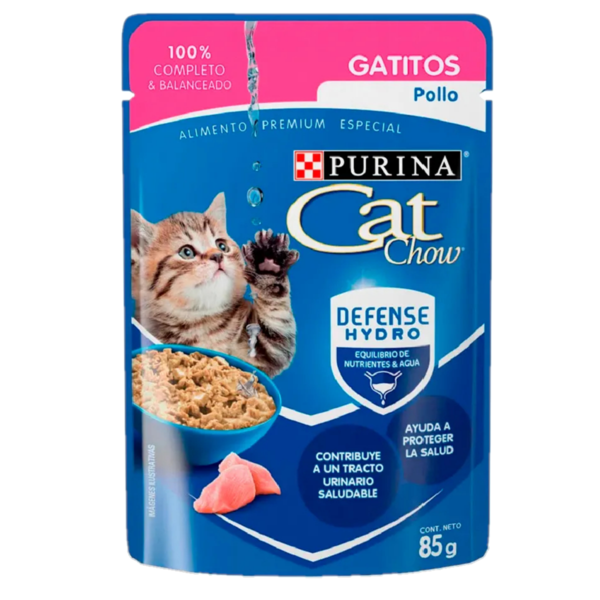 Alimento húmedo de 85g para gatitos