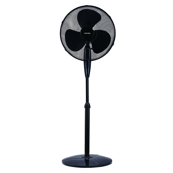 Abanico de pedestal de 16" 3 velocidades color negro