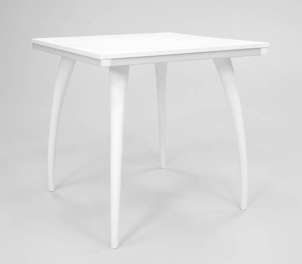 Mesa modelo Plat de color blanco