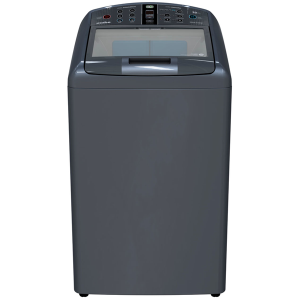 Lavadora automática de carga superior de 20kg color gris