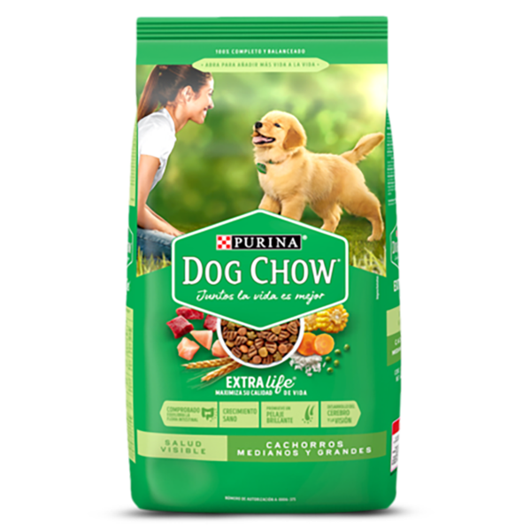Alimento seco Dog Chow de 2kg para cachorro raza mediana y grande