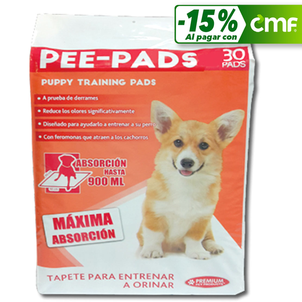 Pad de entrenamiento Pee-Pads para perro - 30 unidades