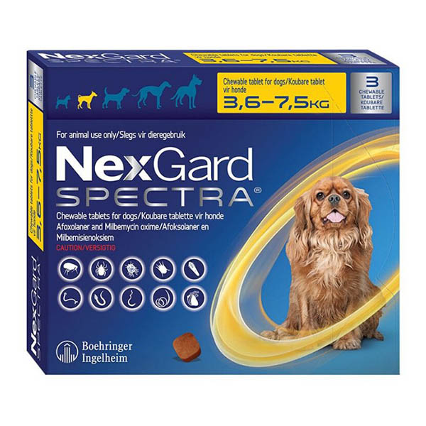 Comprimido masticable Nexgard Spectra