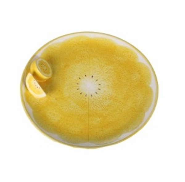 Bandeja redonda con forma de Limón 31cm - Concepts