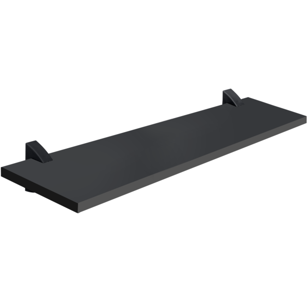 Tablilla recta Concept de 8" x 24" color negro
