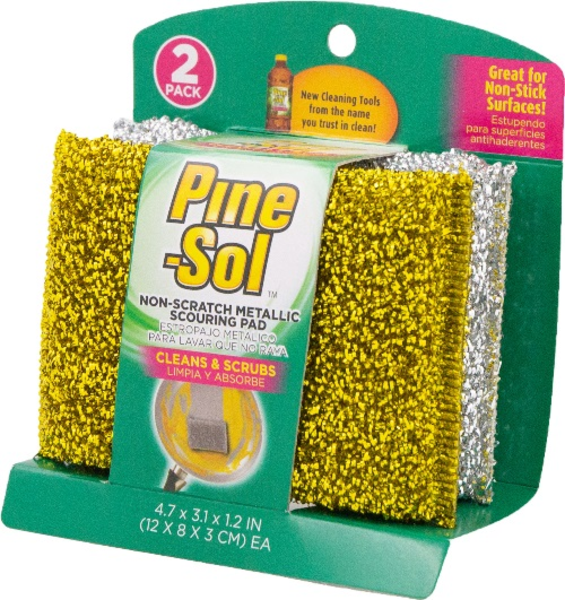 Esponja con brillo que no raya 2 unidades Pine-Sol
