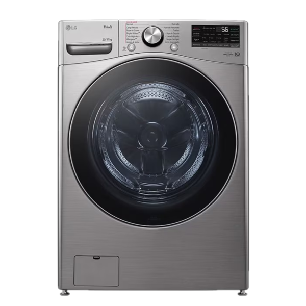Lavadora secadora automática Inventer de 20kg  y 11kg color gris