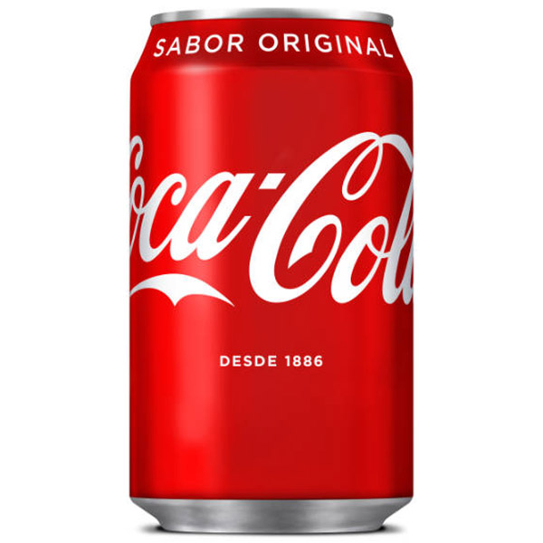 Coca Cola de 354ml original de lata