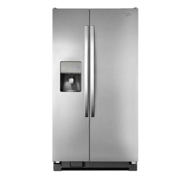 Refrigerador Side by Side de 21p3 acabado acero inoxidable