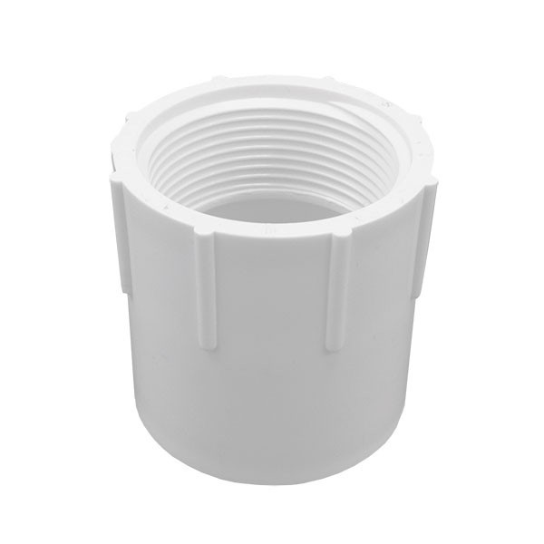 Adaptador hembra PVC de 1/2" para tuberías y conexiones