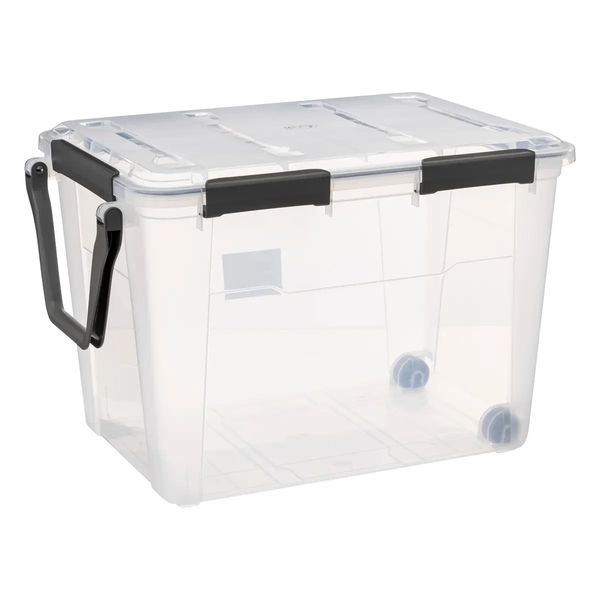 Caja de plástico con clip Protect+ de 100L