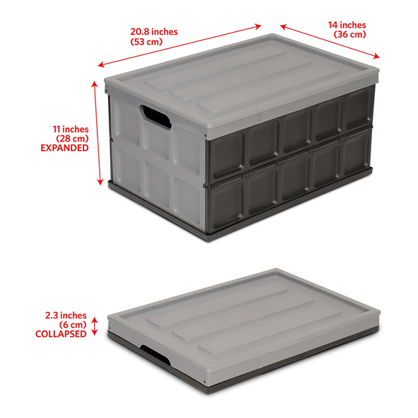 Caja plástica plegable 600x400x240/210 mm