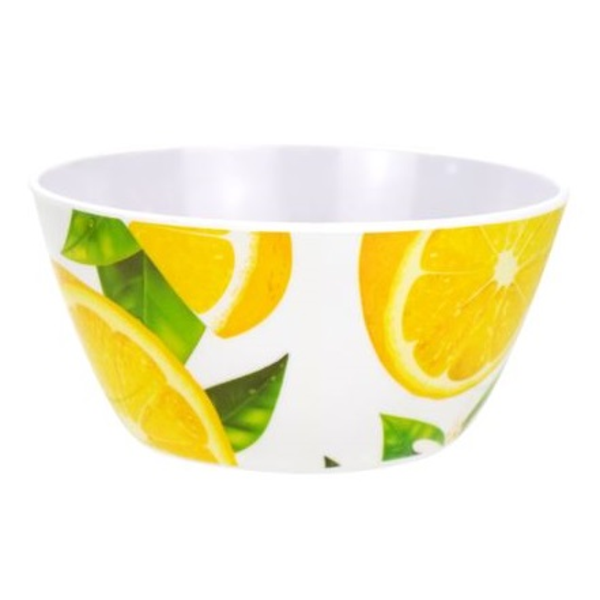 Bowl de melamina de 5.87" con diseño de limones