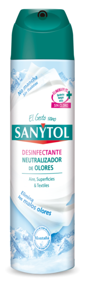 Desinfectante en spray montaña 300ml Sanytol