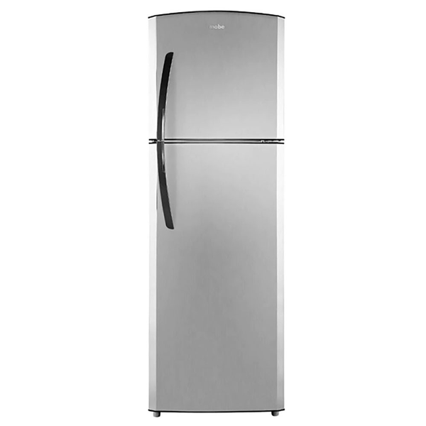 Refrigerador Top Mount de 10p3 color plateado