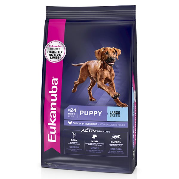 Alimento para perro cachorro de razas grandes x14.97 kg eukanuba