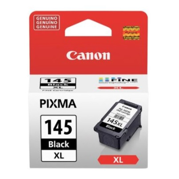 Cartucho de tinta PG-145 XL Pixma negra para impresora