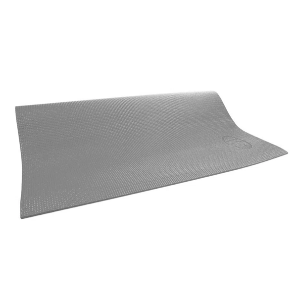 Mat de yoga con bolso de 5mm de color gris