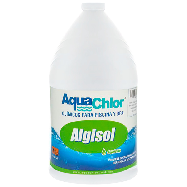 Químico para piscina y spa Algisol de 1gl