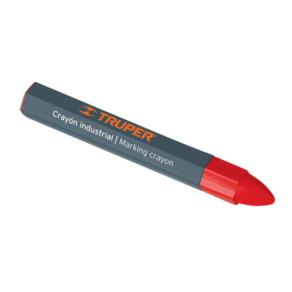 Crayones industriales de 12cm color rojo - 2 unidades