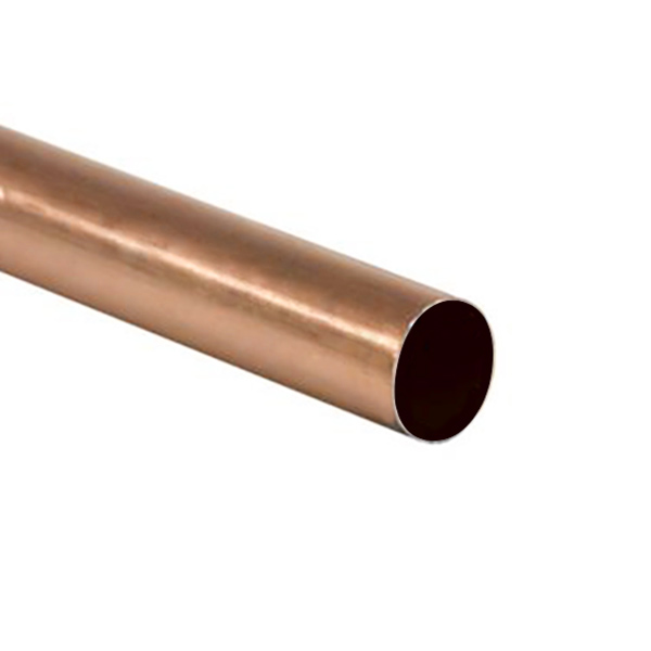 Tubo liviano de 1/2" x 20ft de cobre