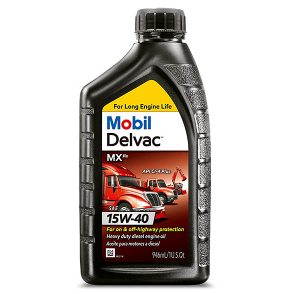 Aceite sintético Delvac MX 15W-40 de 1/4gl para automóvil