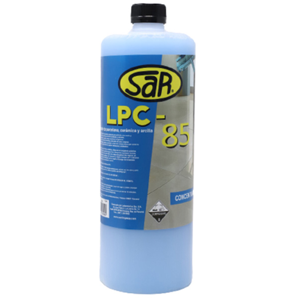 Limpiador desinfectante LPC-85 para cerámica y porcelana 1/4gl