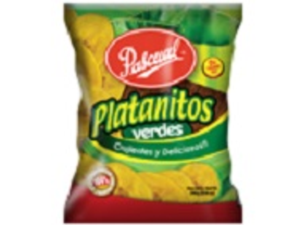 Bolsa de Platanitos verdes 240 gramos - Pascual