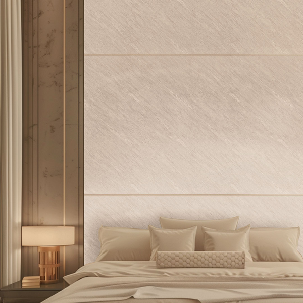 Pared de PVC de 122cm x 280cm x 3mm Stone beige