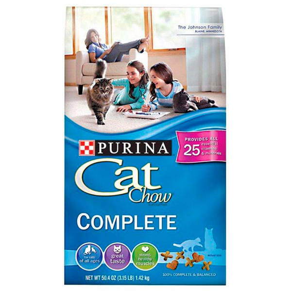 Alimento para gato Adulto Complete Cat Chow de 1.42kg