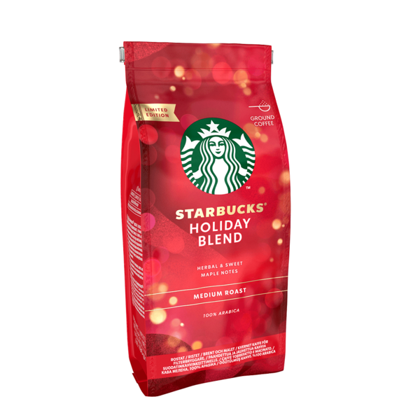 Café molido Starbucks Holiday Blend de 190g