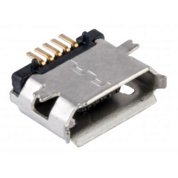 Conector micro USB sin cubierta para soldar