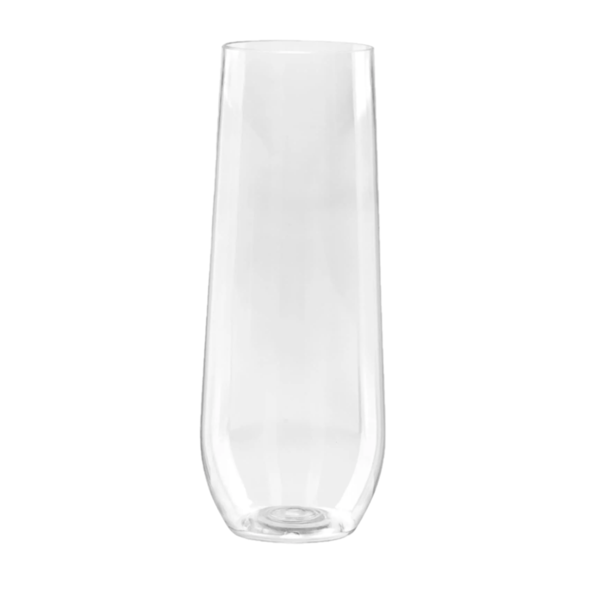 Juego de vasos largos 9oz transparentes - 6 unidades