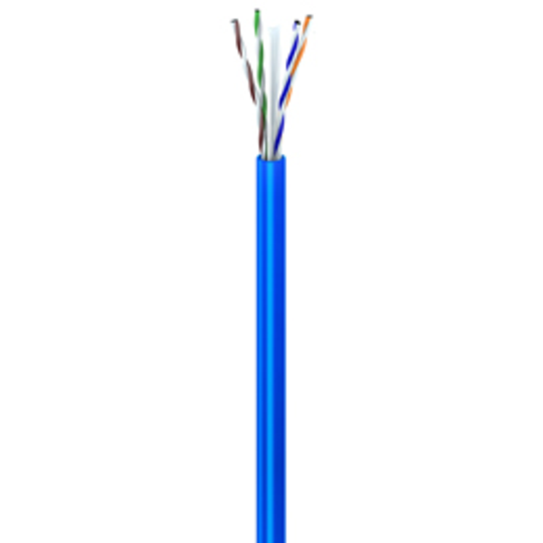 Cable de red categoría 6 de color azul por metro