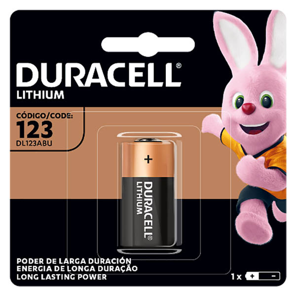 Batería de litio 123- DURACELL