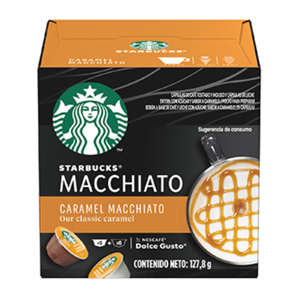 Caja de cápsulas de café Caramel Macchiato -12 cápsulas