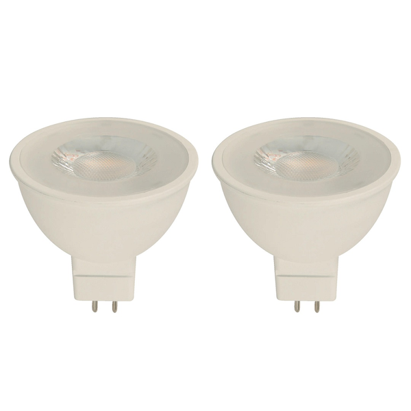 Bombillo led dimeable MR16 G5.3 de 5W 3000K - 2 unidades