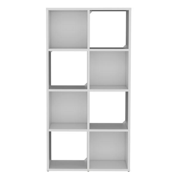Organizador modelo Lena de 8 compartimentos color blanco