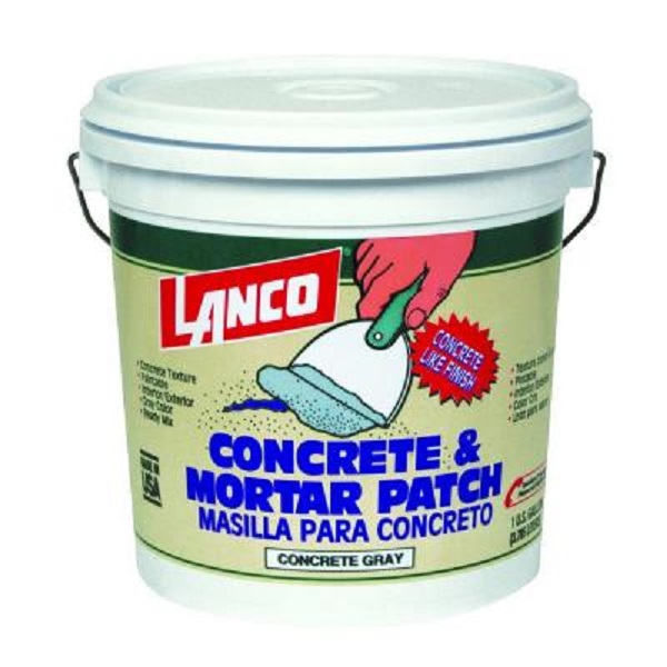 Masilla para concreto de color gris de 1/4 de galón LANCO